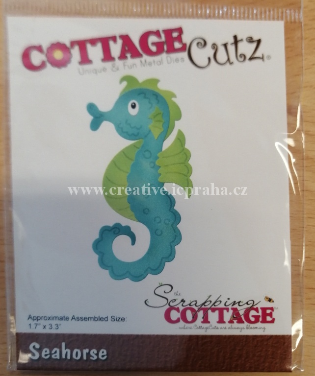 vyřezávací šablona  COTTAGECutz Mořský koník